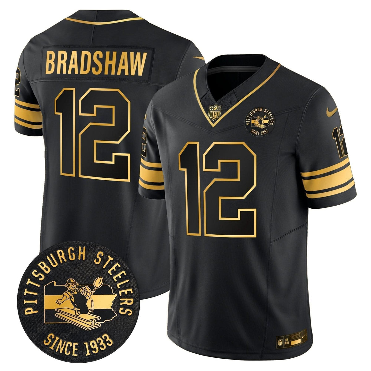 PS Throwback 1933 Patch Gold Vapor Limited Jersey