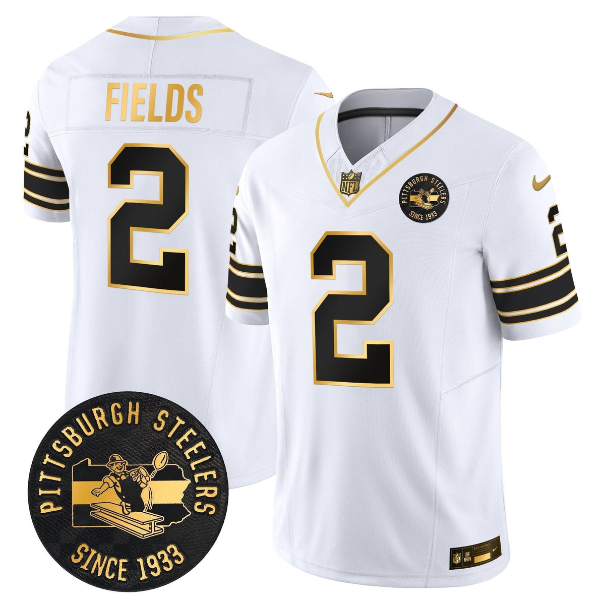 PS Throwback 1933 Patch Gold Vapor Limited Jersey
