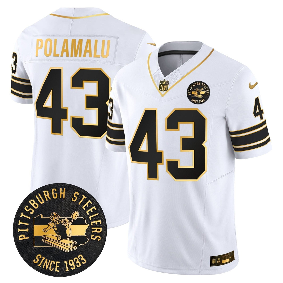 PS Throwback 1933 Patch Gold Vapor Limited Jersey