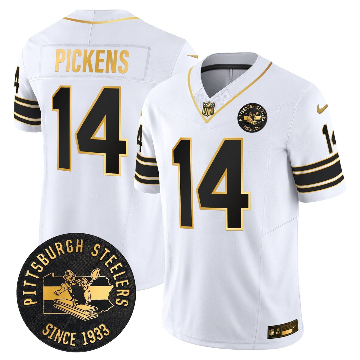 PS Throwback 1933 Patch Gold Vapor Limited Jersey