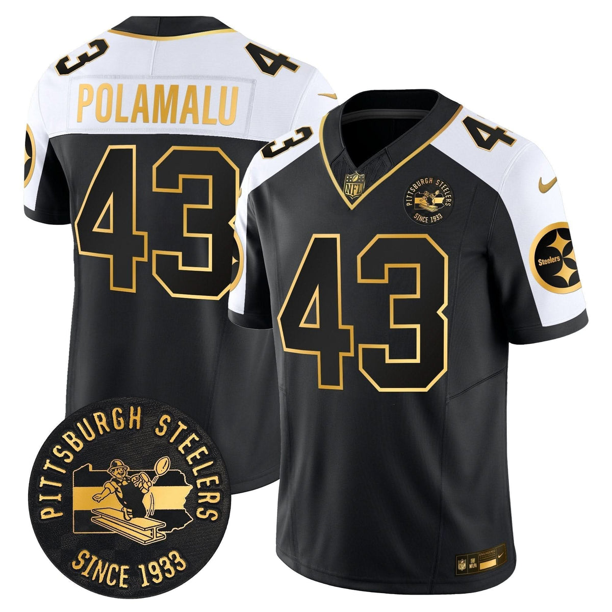 PS Throwback 1933 Patch Gold Vapor Limited Jersey