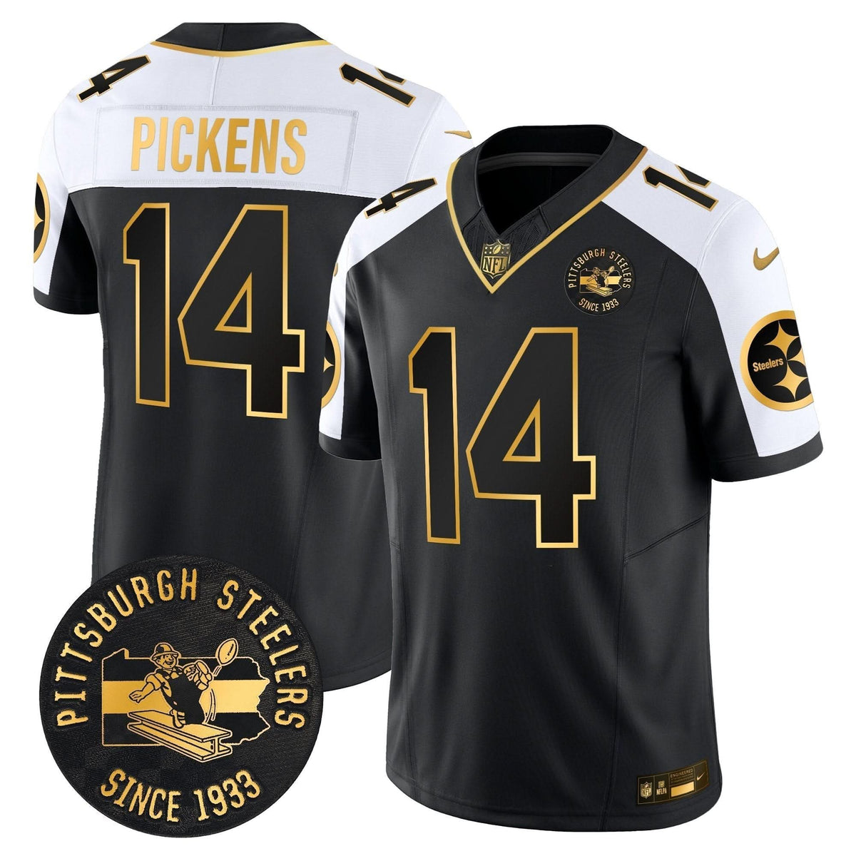 PS Throwback 1933 Patch Gold Vapor Limited Jersey