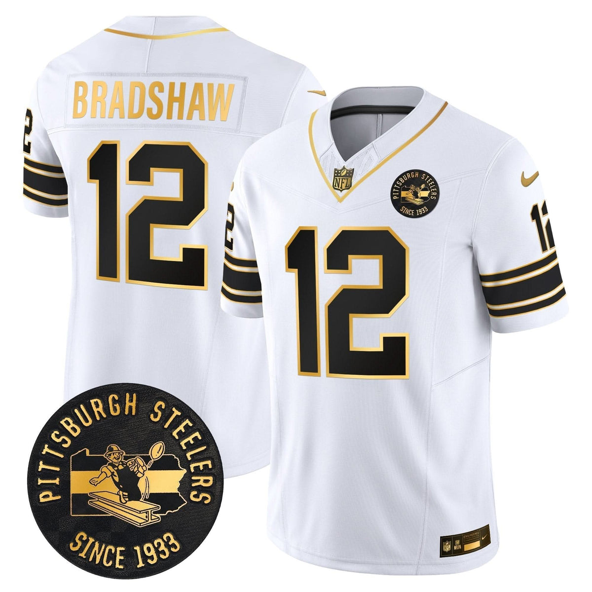 PS Throwback 1933 Patch Gold Vapor Limited Jersey