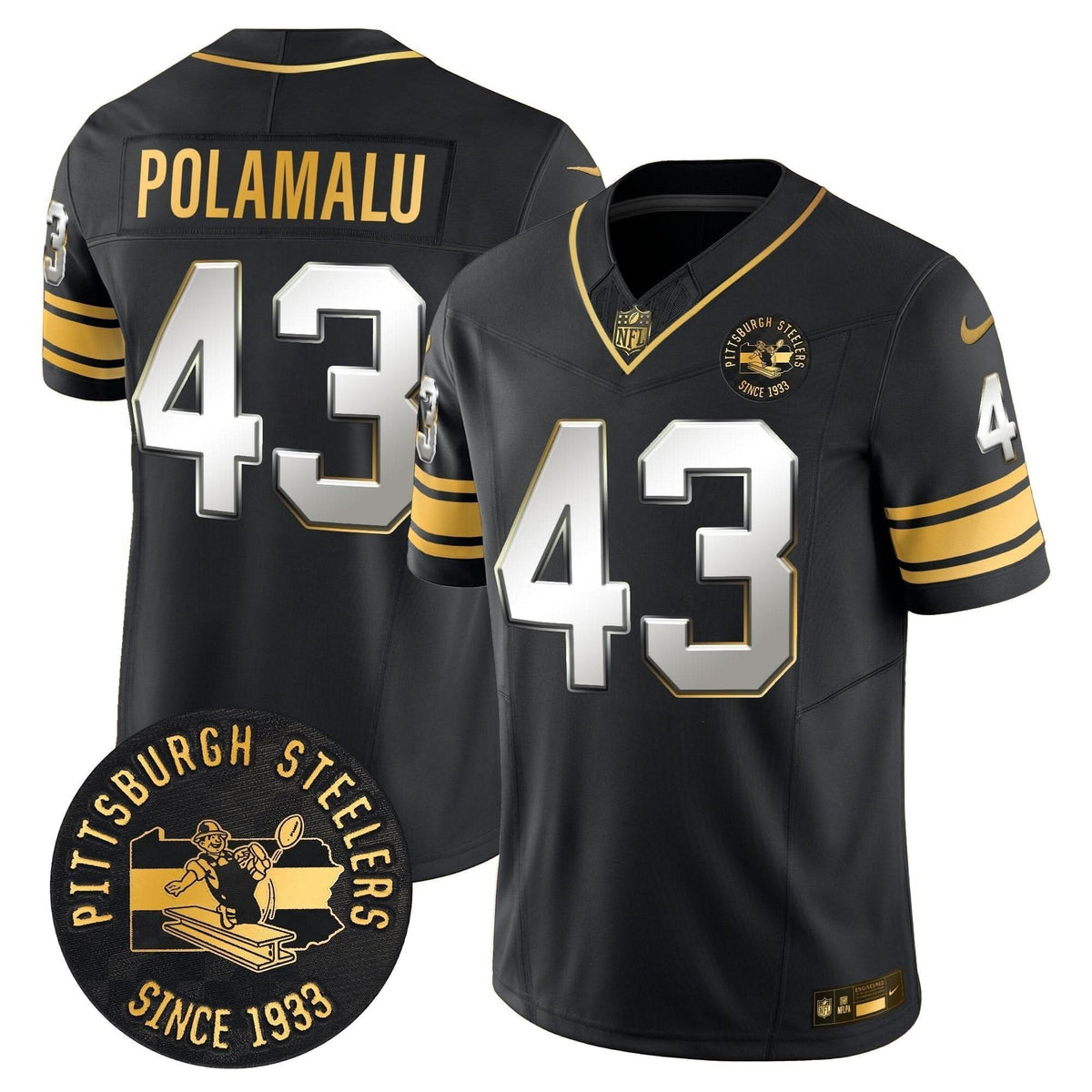 PS Throwback 1933 Patch Gold Vapor Limited Jersey