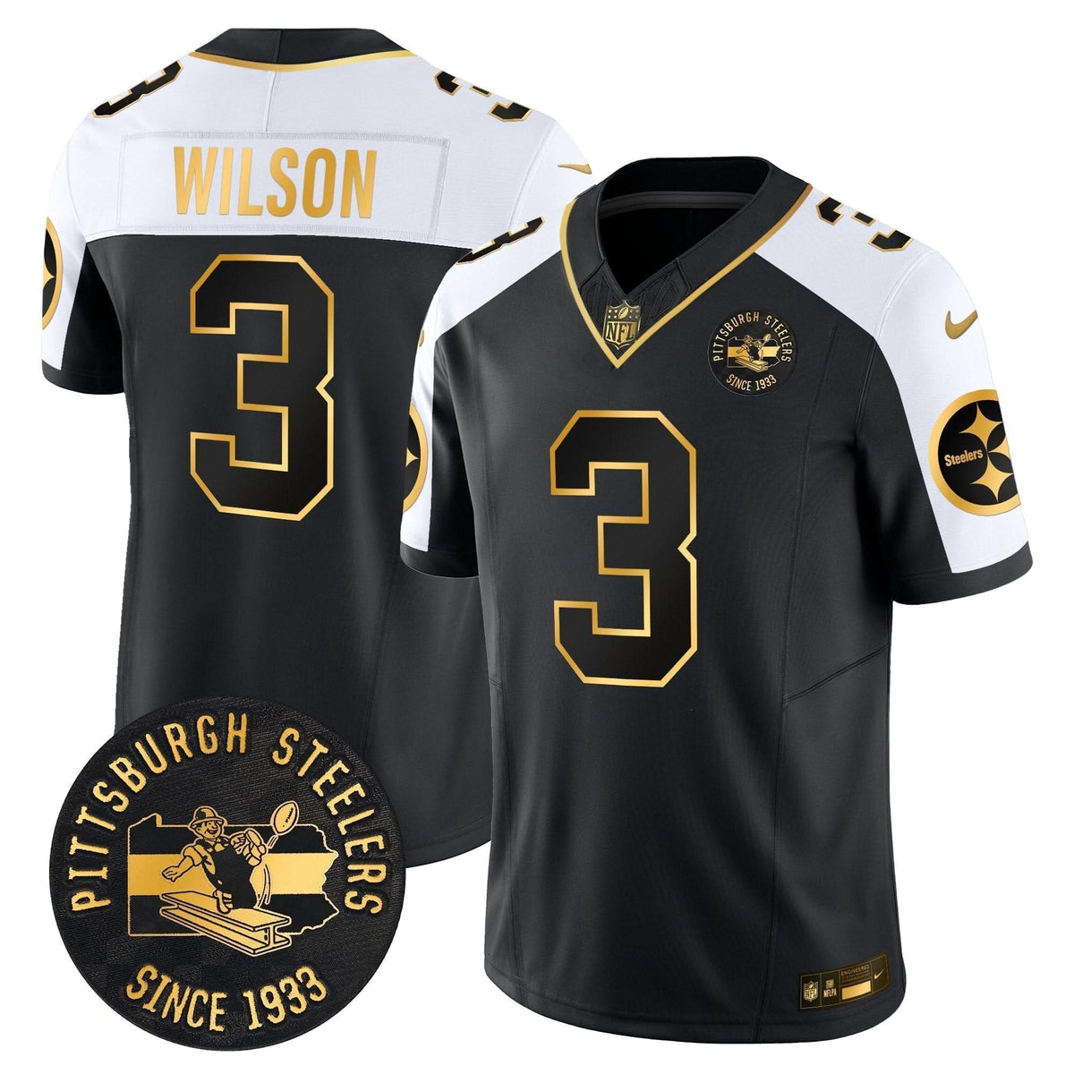 PS Throwback 1933 Patch Gold Vapor Limited Jersey