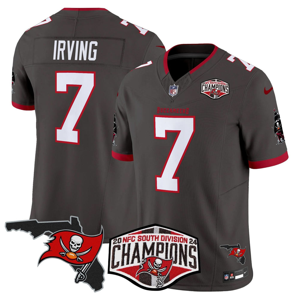 TB 2024 NFC South Division Champions Patch Vapor Limited Jersey
