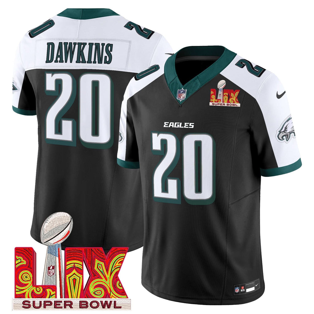 PE Super Bowl LIX Patch Vapor Limited Jersey