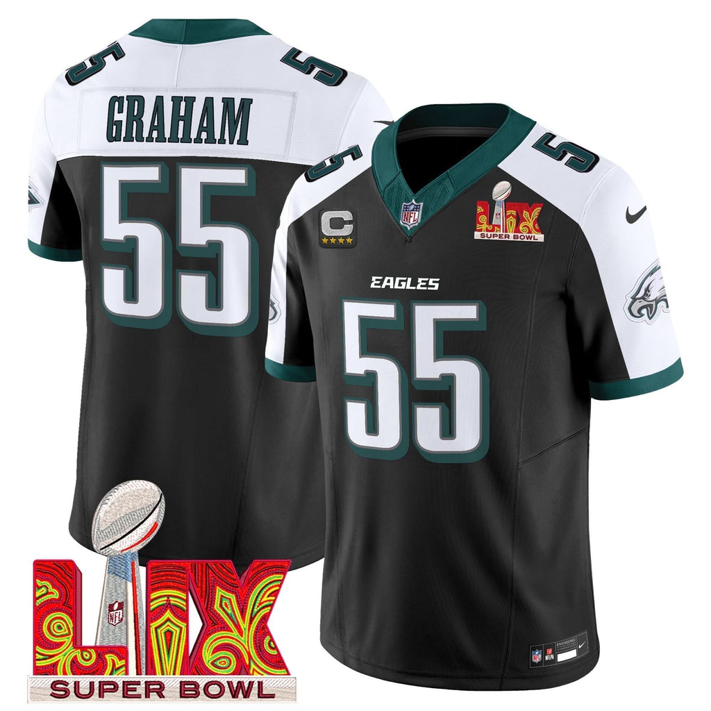 PE Super Bowl LIX Patch Vapor Limited Jersey