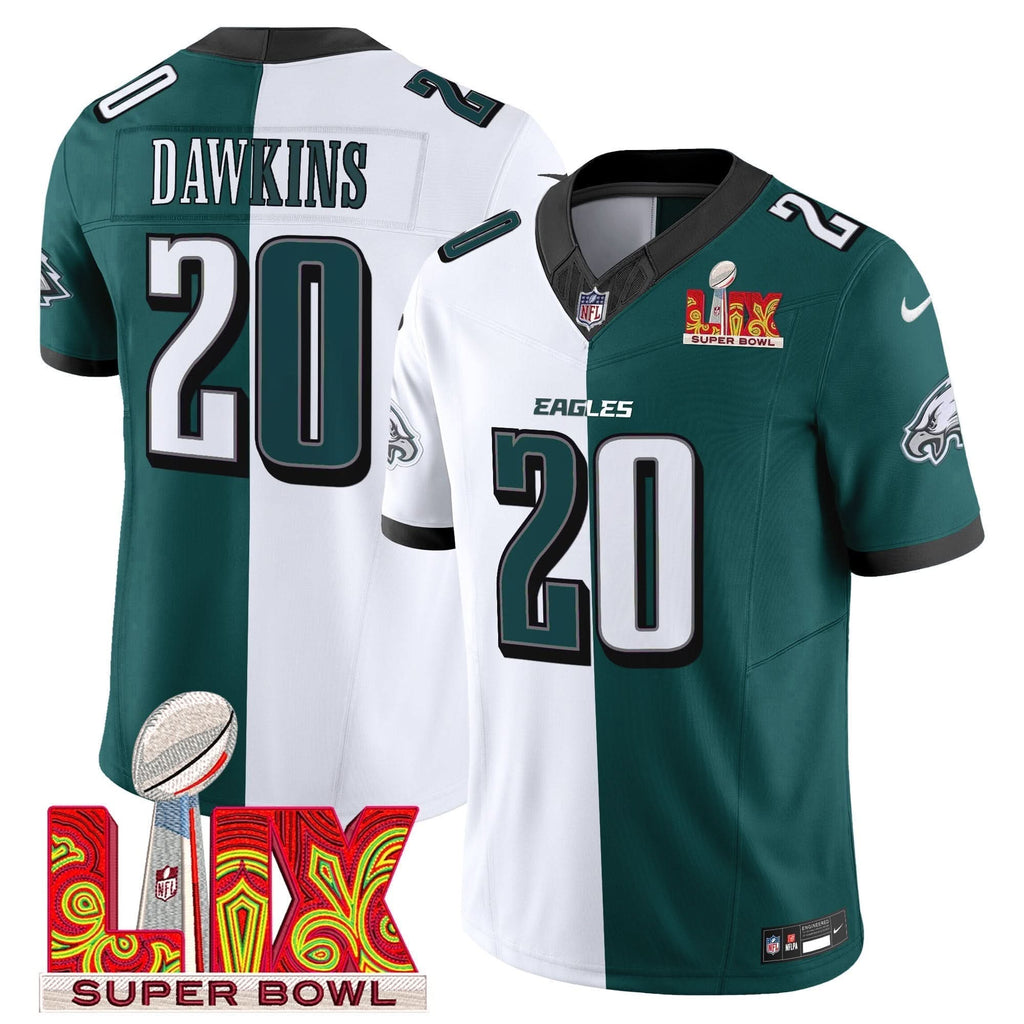 PE Super Bowl LIX Patch Vapor Limited Jersey