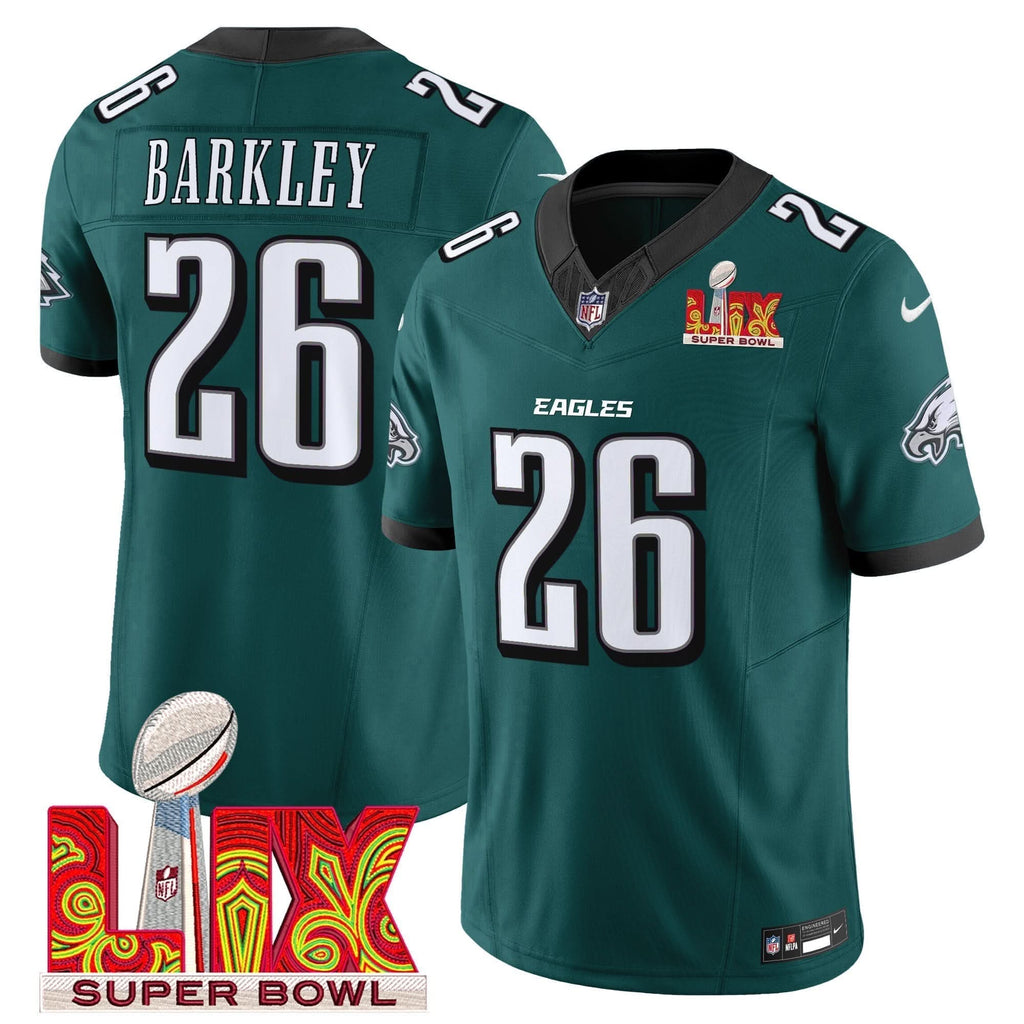 PE Super Bowl LIX Patch Vapor Limited Jersey