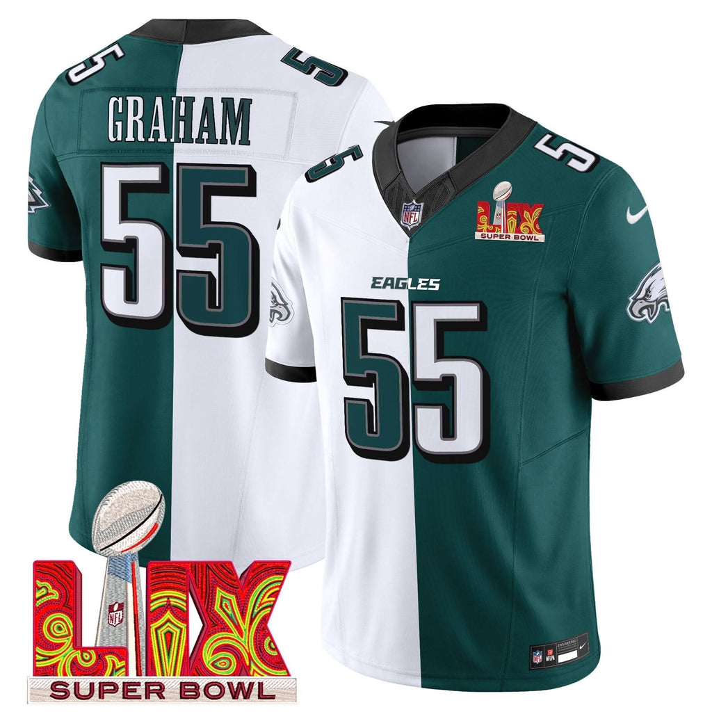 PE Super Bowl LIX Patch Vapor Limited Jersey