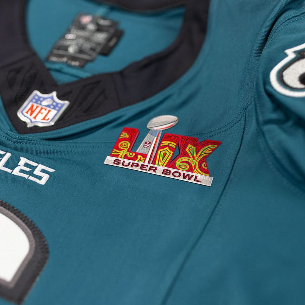 PE Super Bowl LIX Patch Vapor Limited Jersey