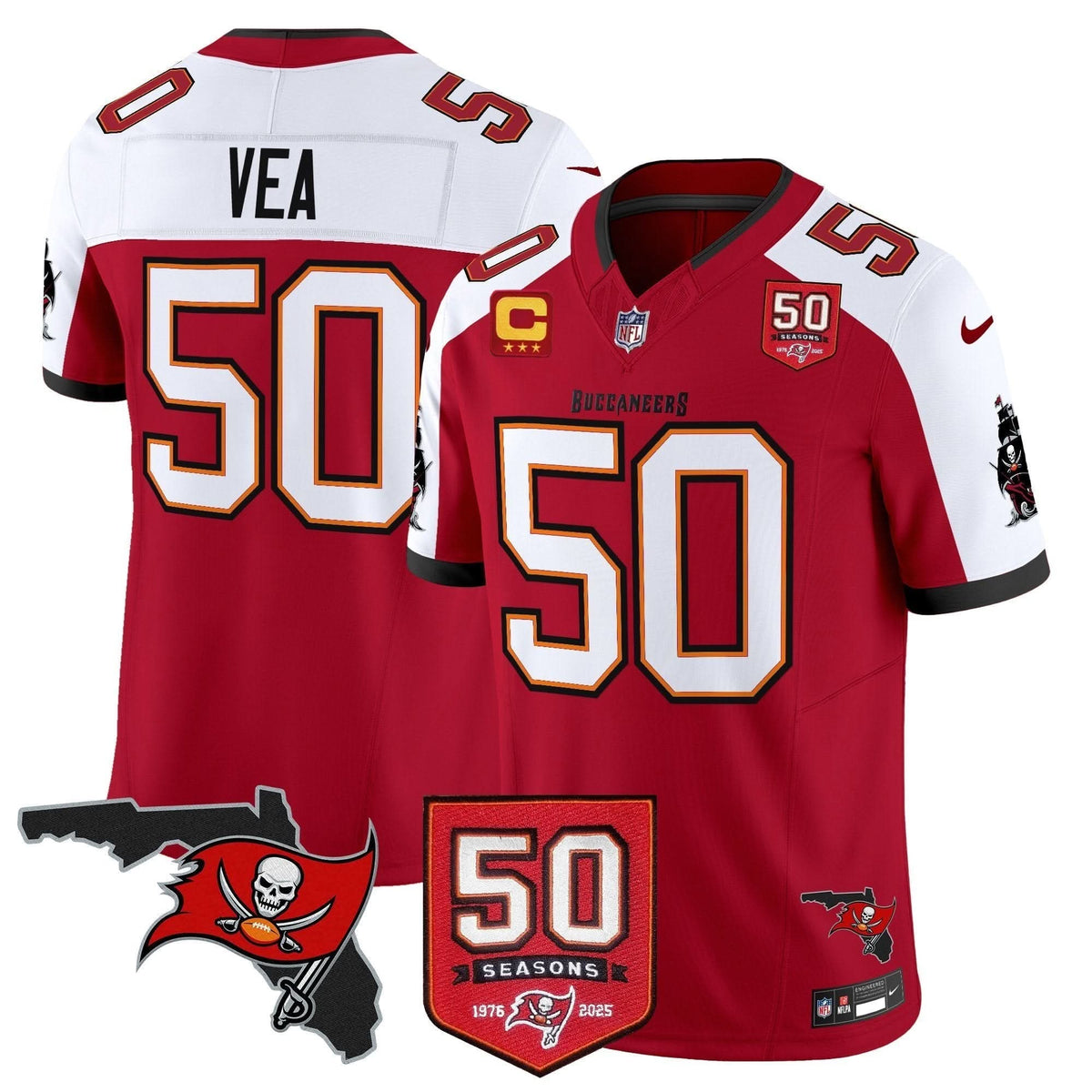 TBB 50th Season Patch Vapor Limited Jersey