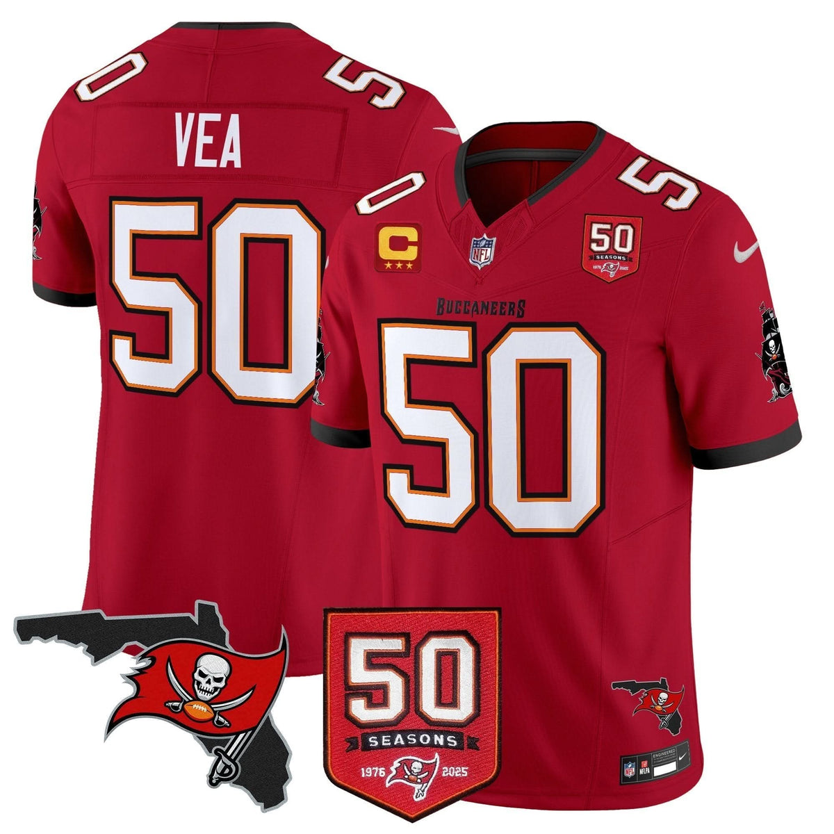 TBB 50th Season Patch Vapor Limited Jersey