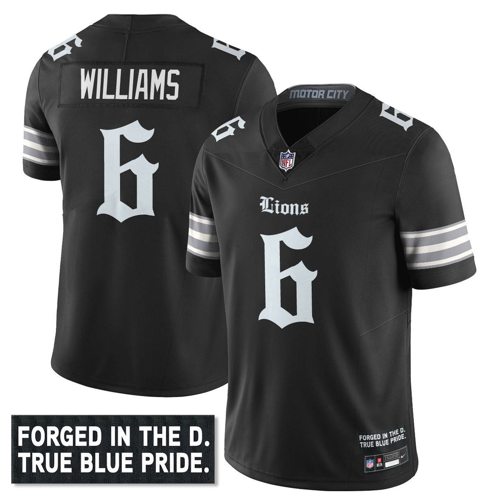 DET 'Gothic Motor City Edition' Vapor Limited Jersey