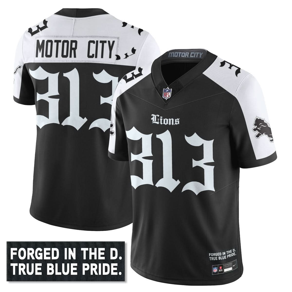 DET 'Gothic Motor City Edition' Vapor Limited Jersey