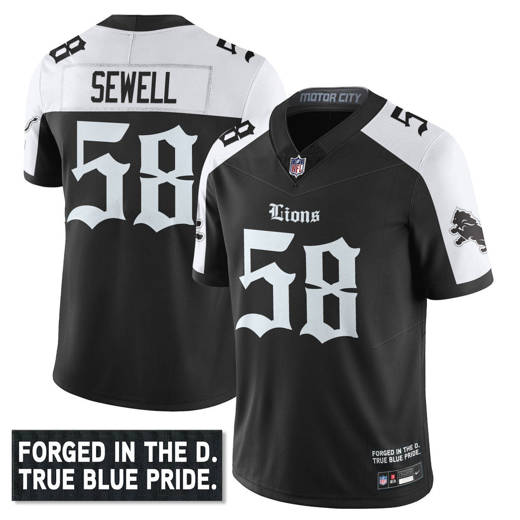 DET 'Gothic Motor City Edition' Vapor Limited Jersey