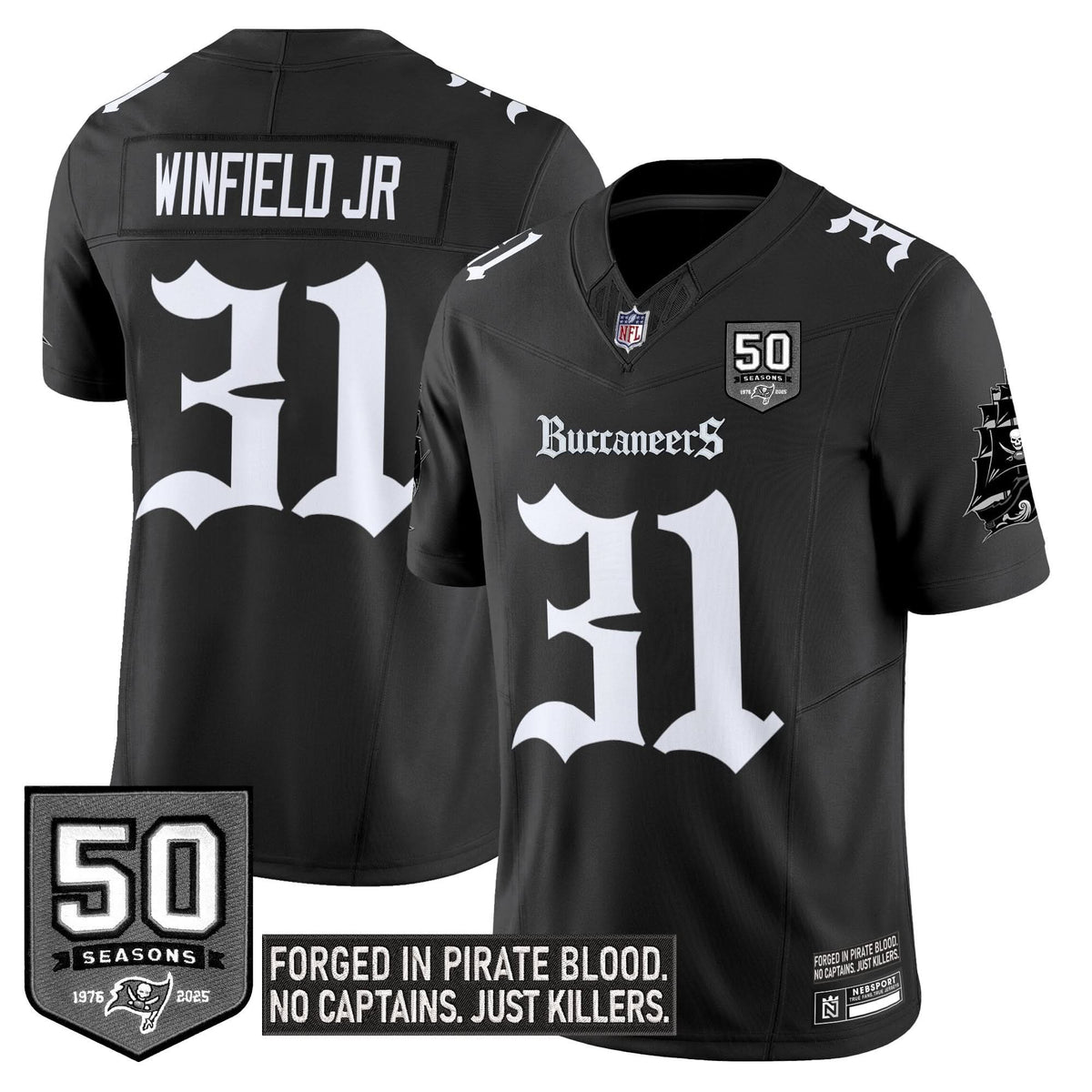 TBB 'Gothic Pirate Shadows Edition' Limited Jersey