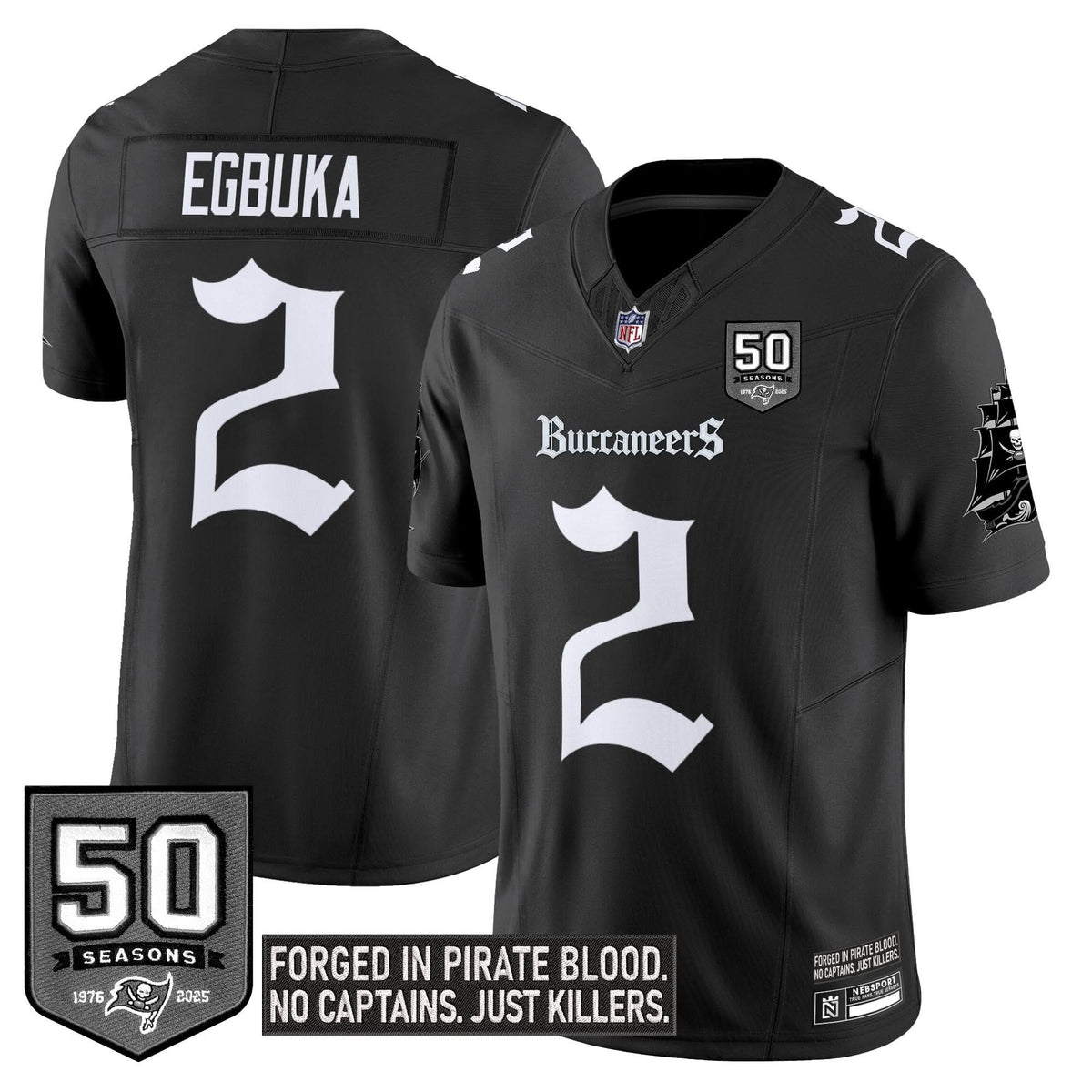 TBB 'Gothic Pirate Shadows Edition' Limited Jersey
