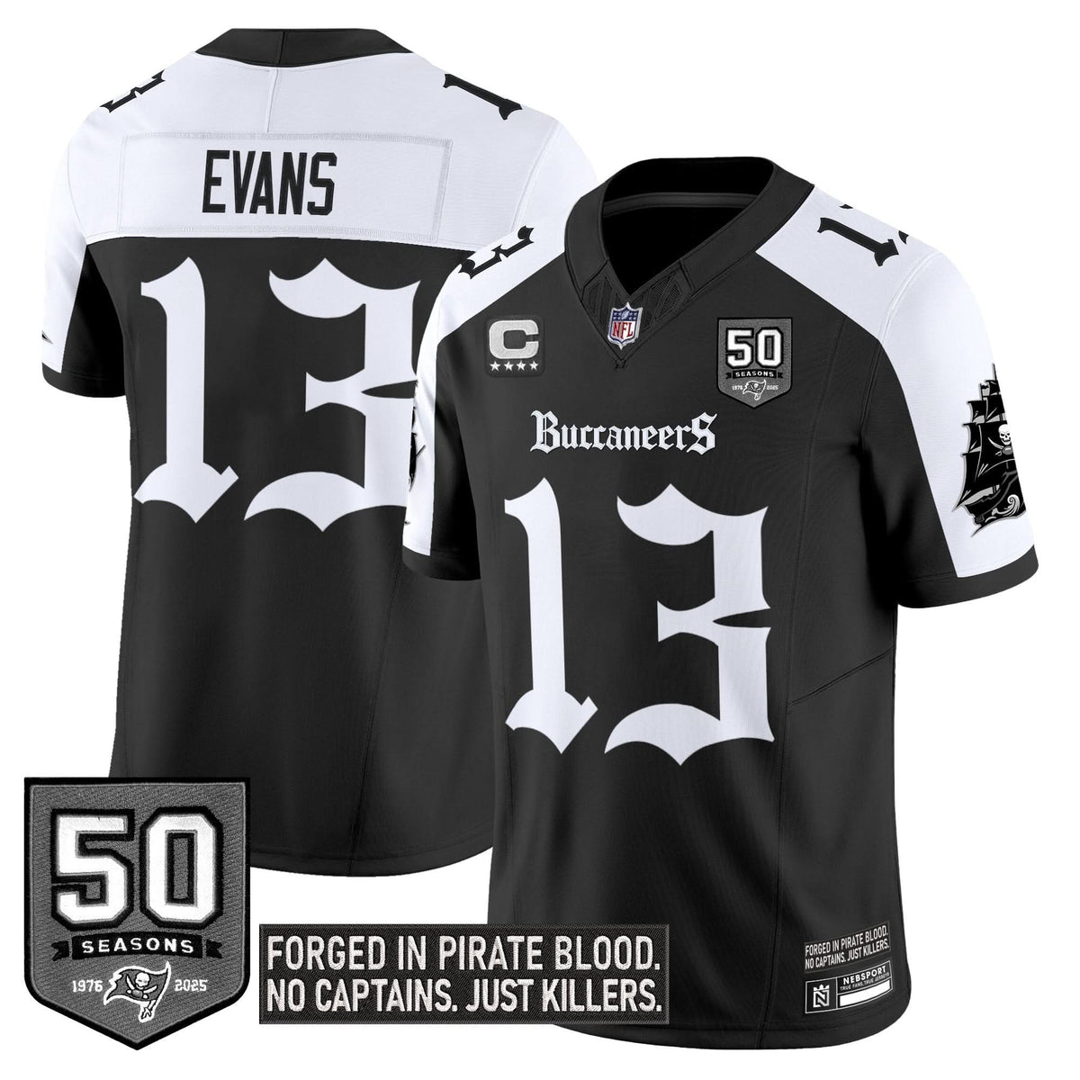 TBB 'Gothic Pirate Shadows Edition' Limited Jersey