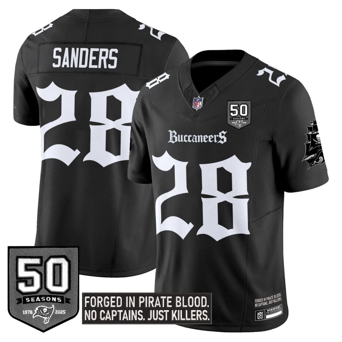 TBB 'Gothic Pirate Shadows Edition' Limited Jersey