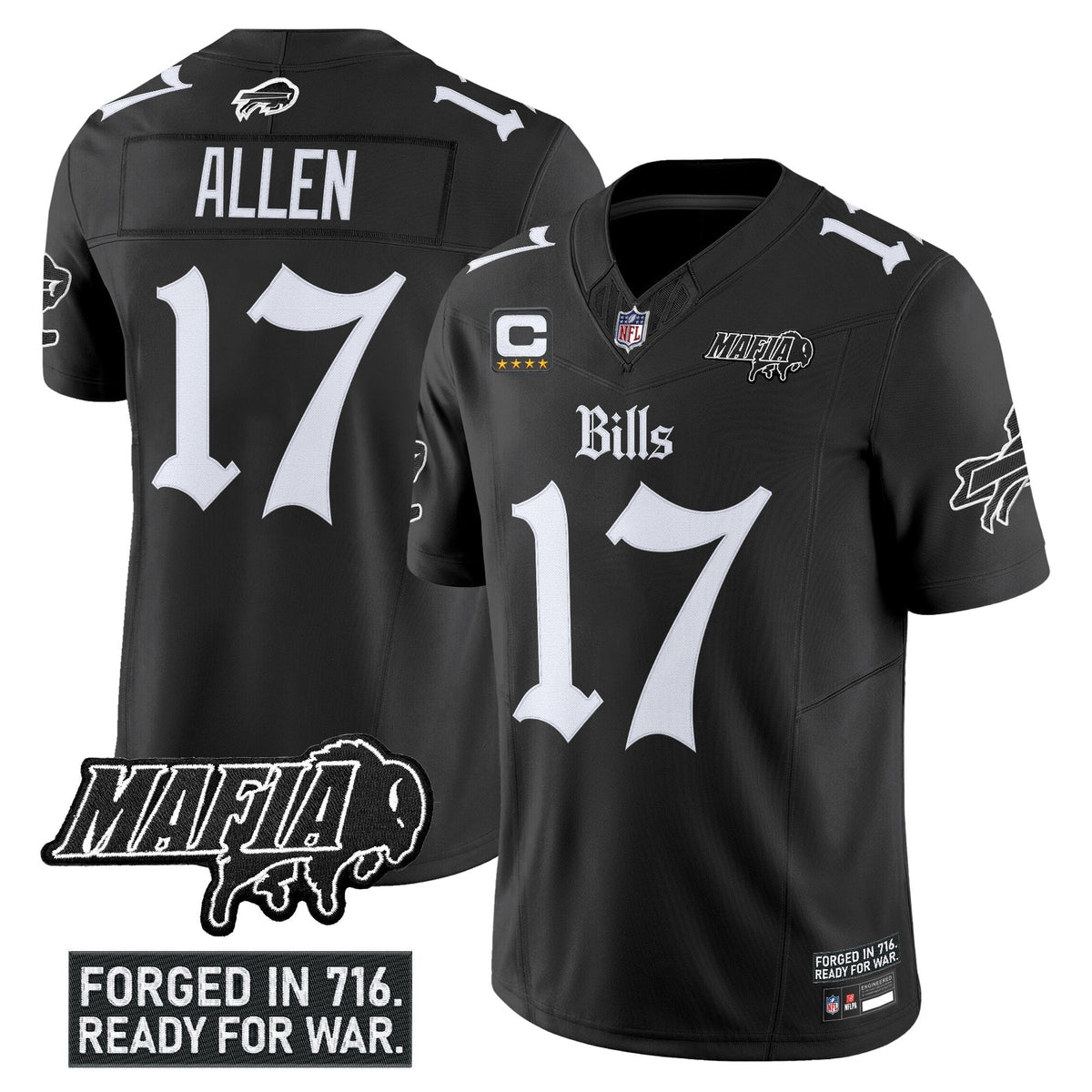 BUF 'Gothic Cold Front Edition' Vapor Limited Jersey V2
