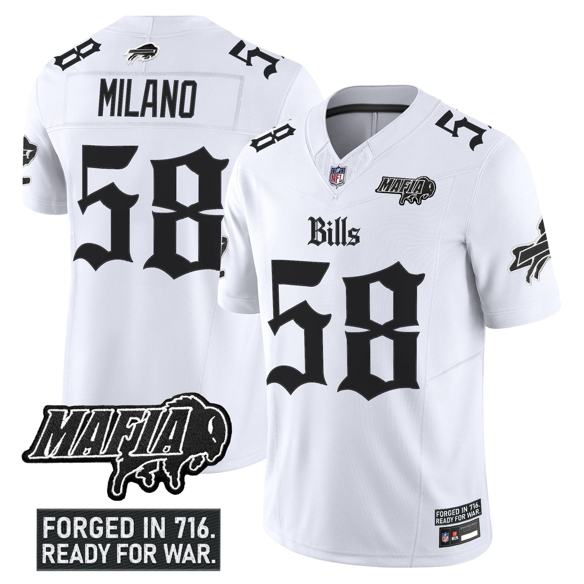 BUF 'Gothic Cold Front Edition' Vapor Limited Jersey V2