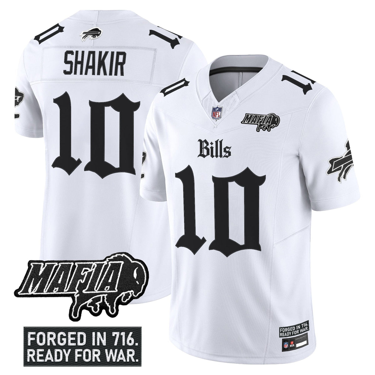 BUF 'Gothic Cold Front Edition' Vapor Limited Jersey V2