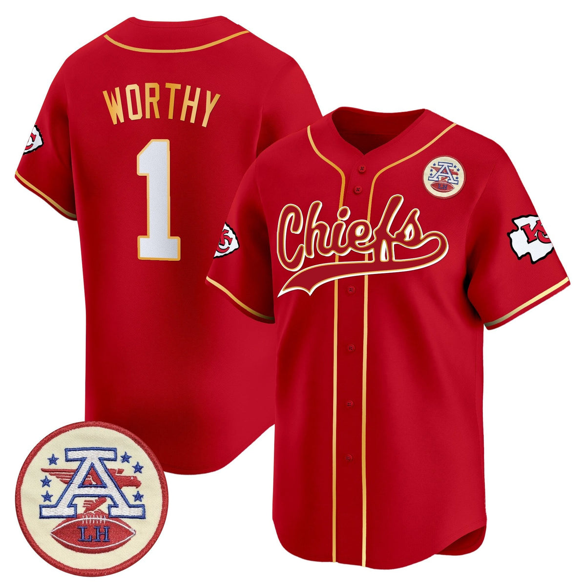 KC 2025 Vapor Baseball Jersey - All Stitched