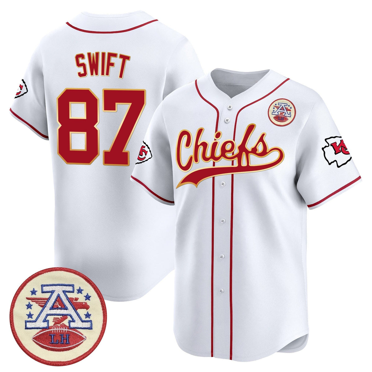KC 2025 Vapor Baseball Jersey - All Stitched