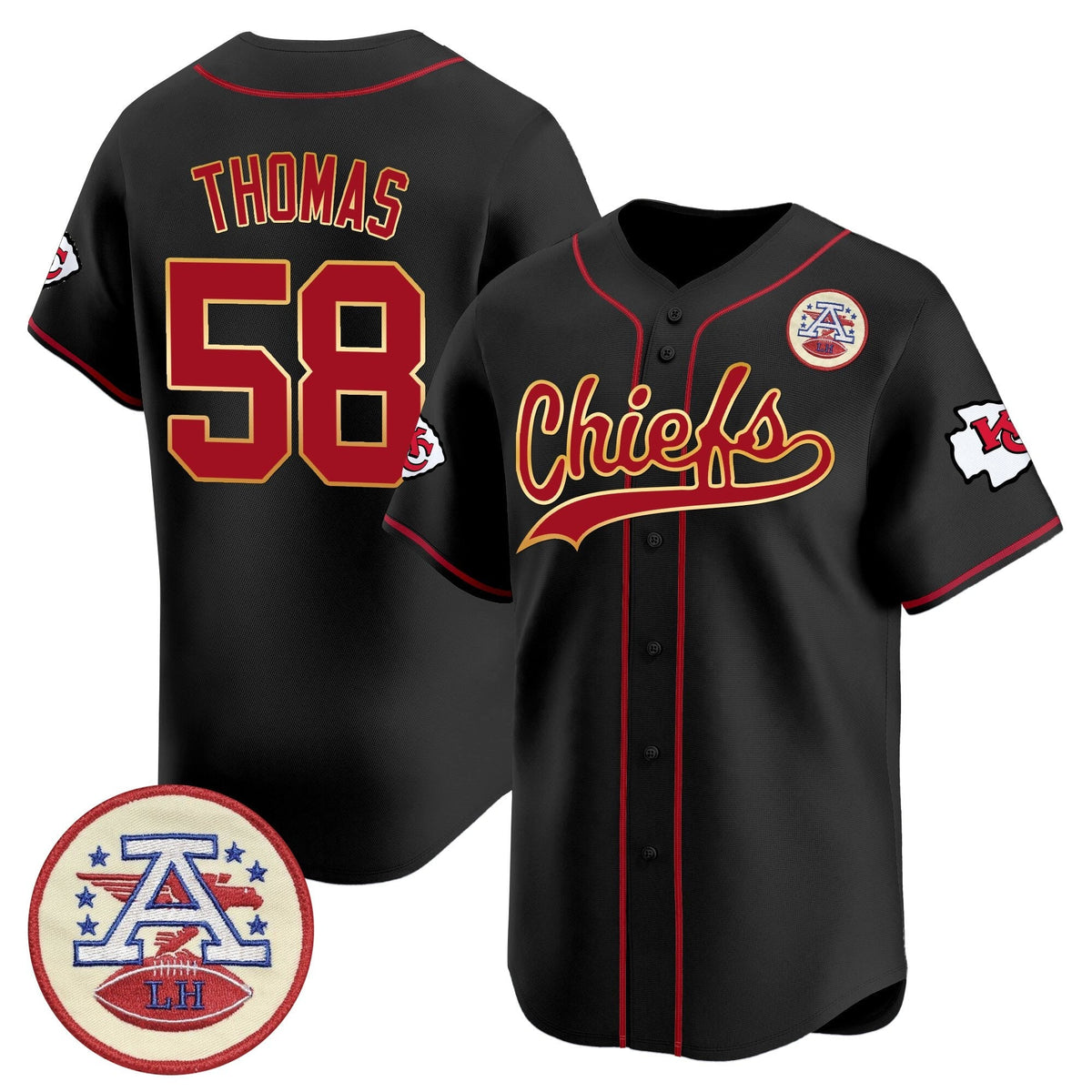 KC 2025 Vapor Baseball Jersey - All Stitched