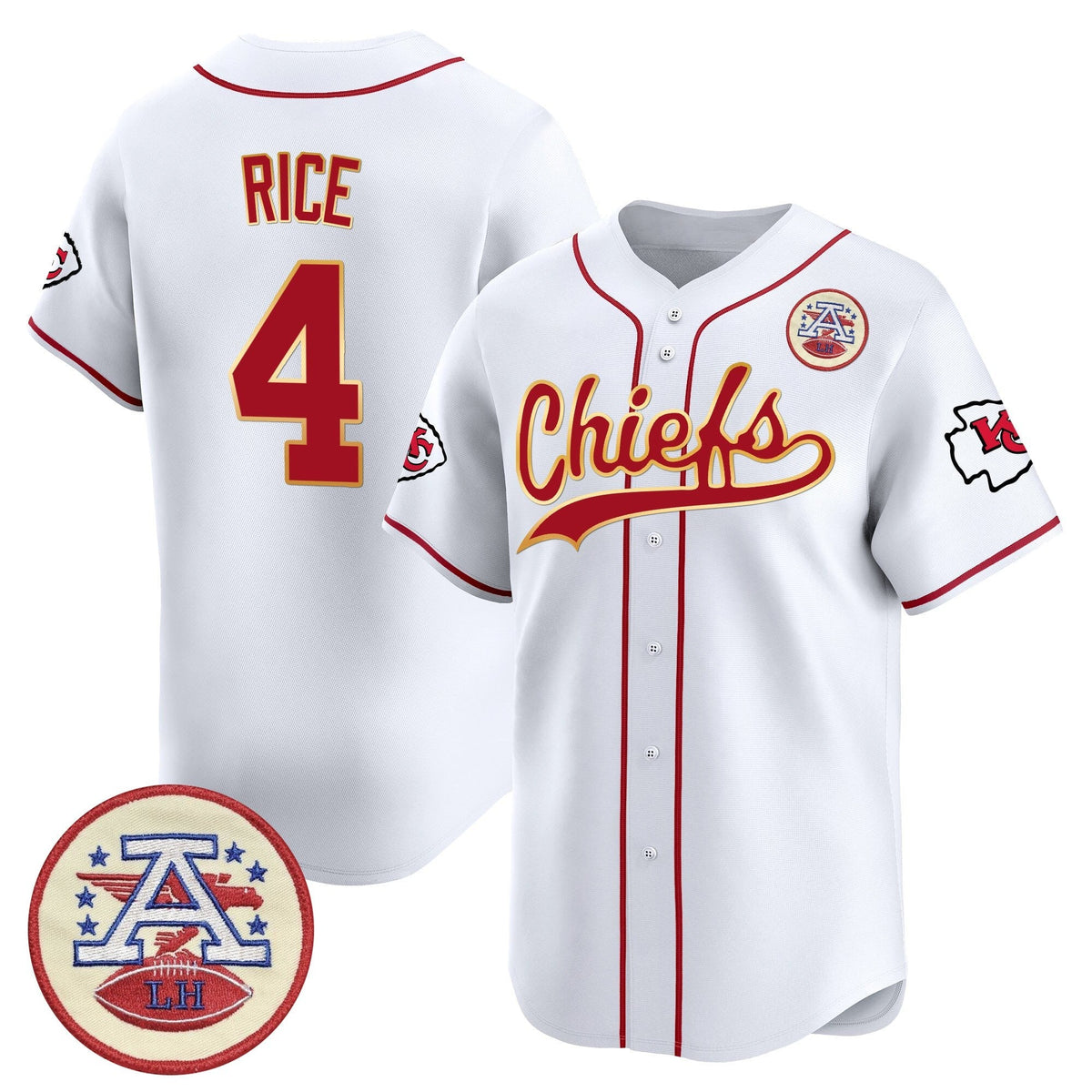 KC 2025 Vapor Baseball Jersey - All Stitched
