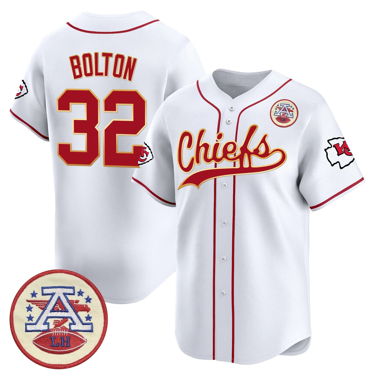 KC 2025 Vapor Baseball Jersey - All Stitched