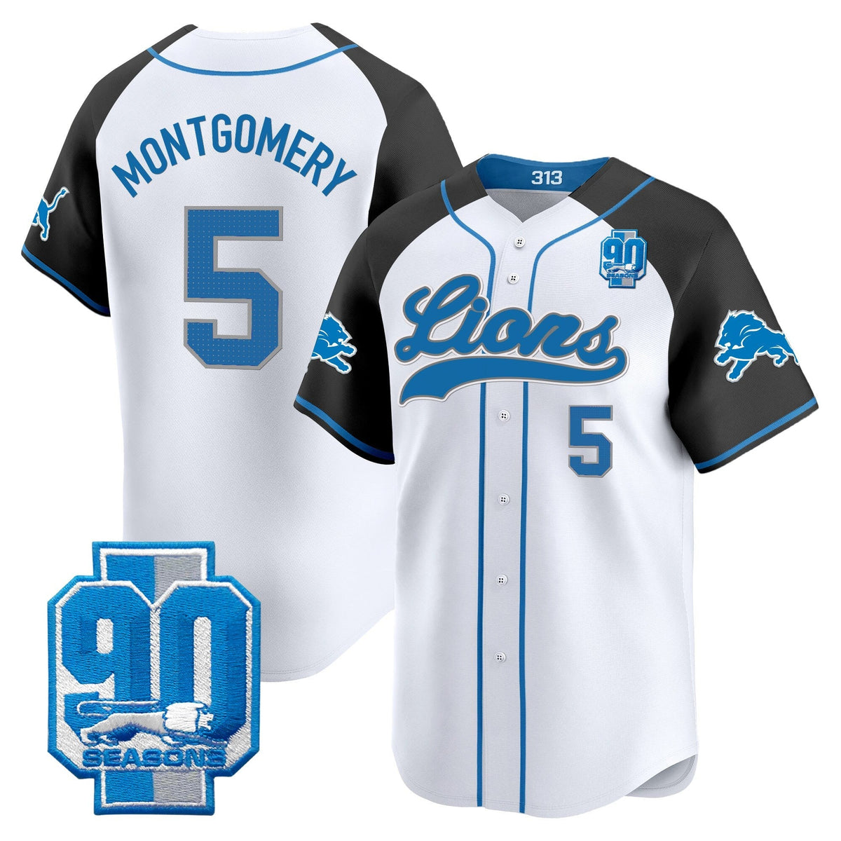 DET 2025 Vapor Baseball Jersey - All Stitched