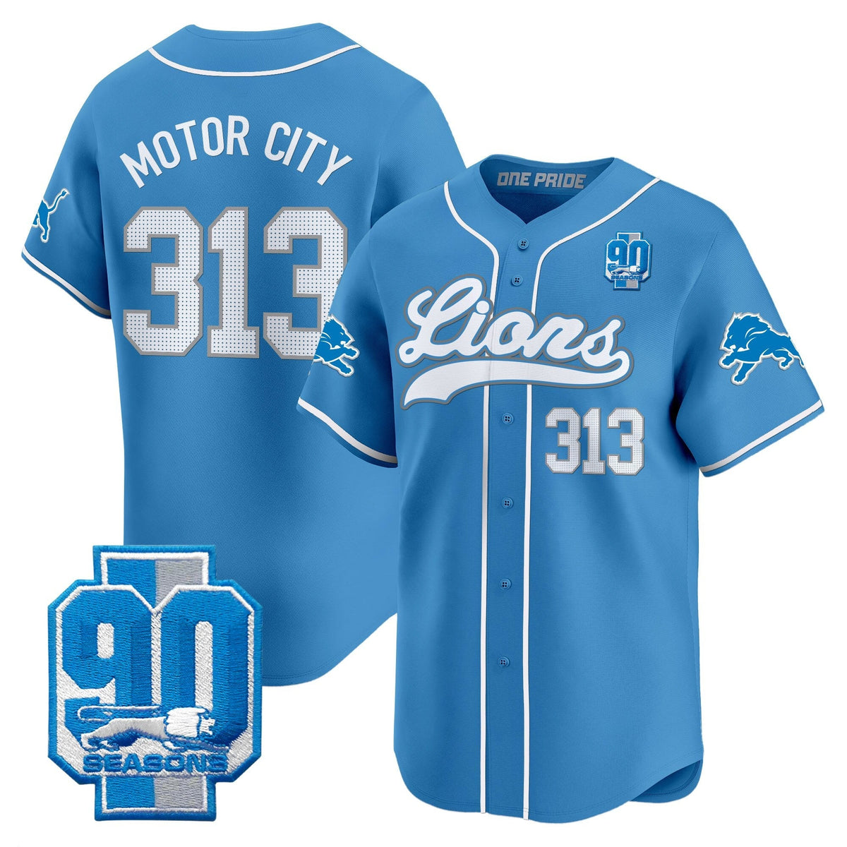 DET 2025 Vapor Baseball Jersey - All Stitched