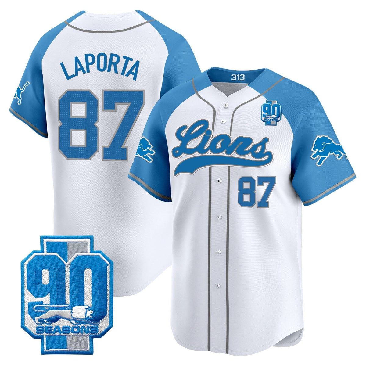 DET 2025 Vapor Baseball Jersey - All Stitched