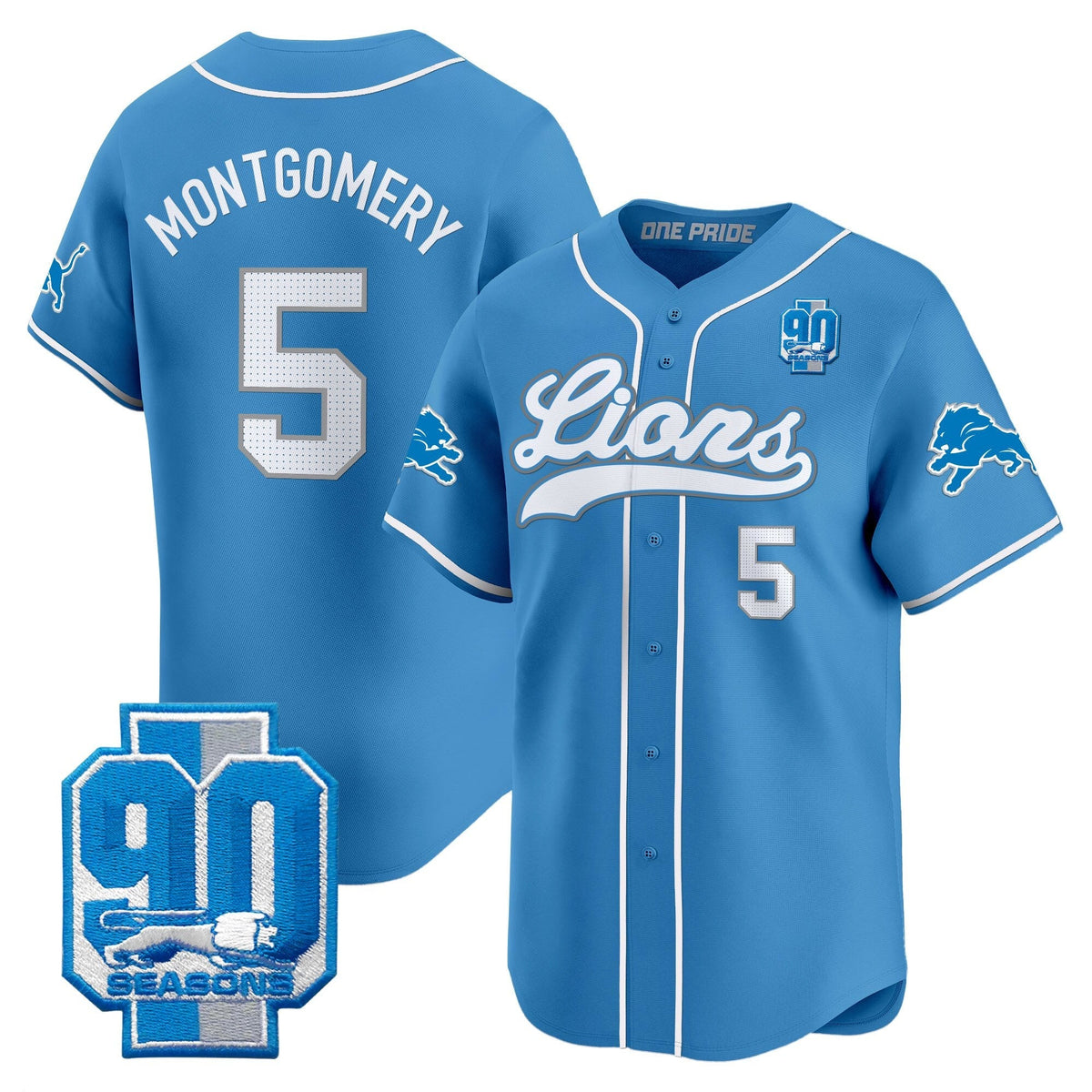DET 2025 Vapor Baseball Jersey - All Stitched
