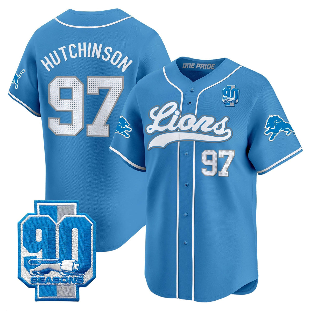 DET 2025 Vapor Baseball Jersey - All Stitched