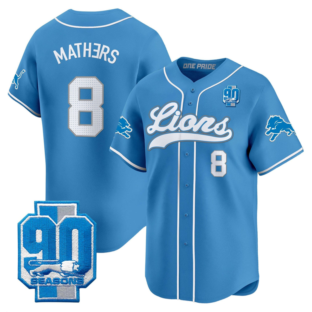 DET 2025 Vapor Baseball Jersey - All Stitched