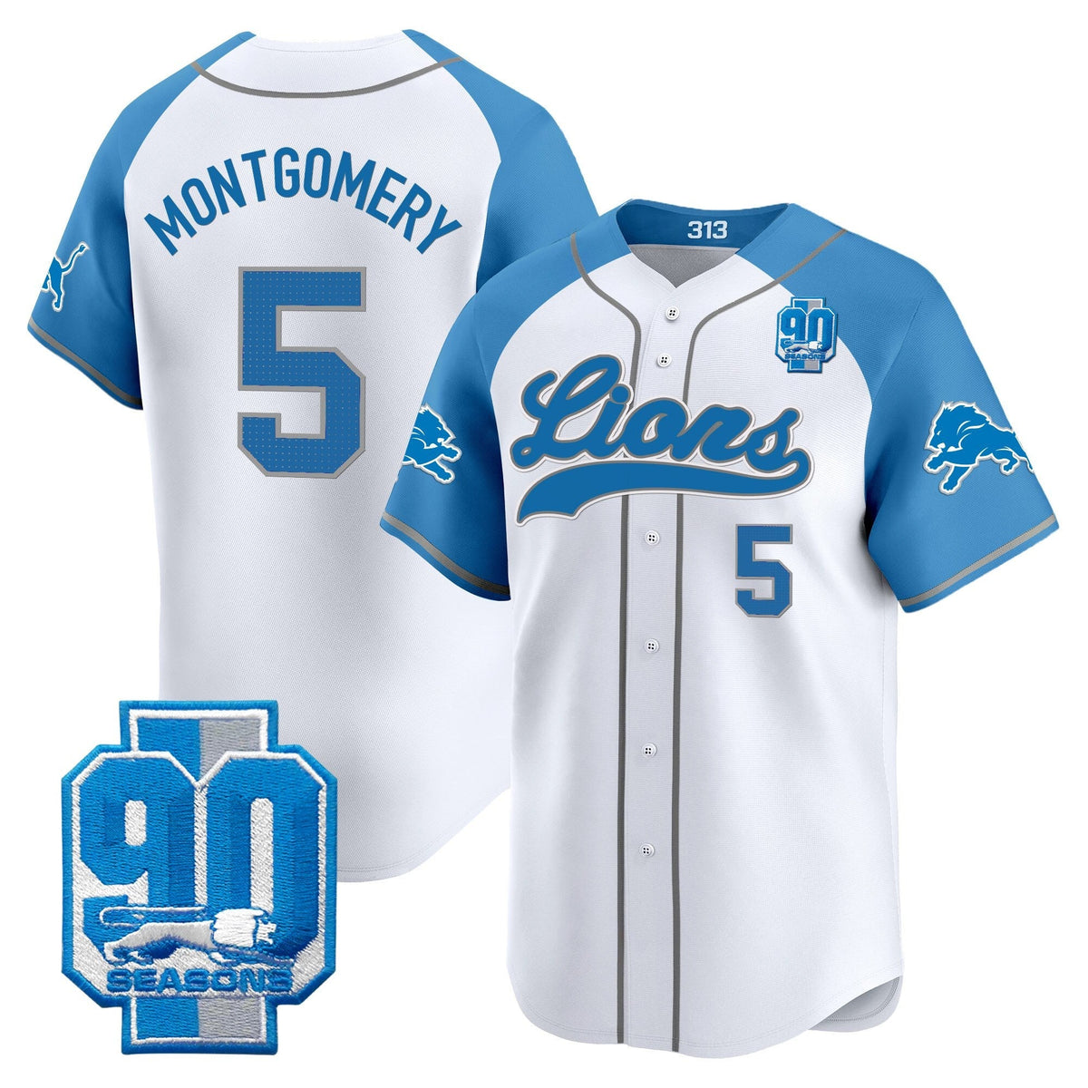 DET 2025 Vapor Baseball Jersey - All Stitched