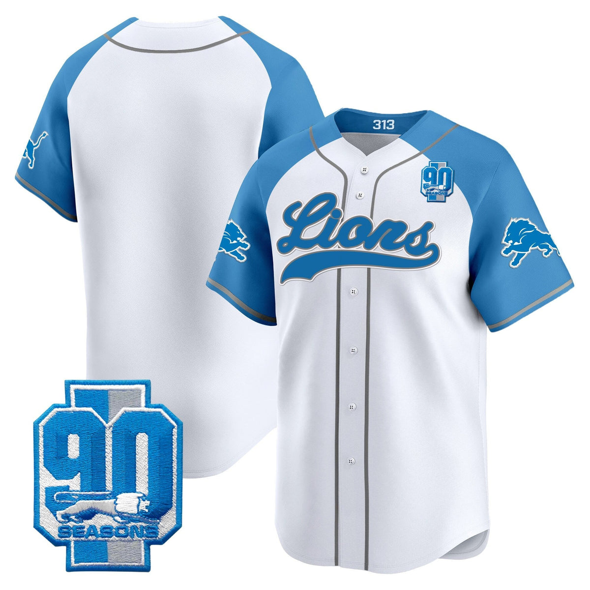 DET 2025 Vapor Baseball Jersey - All Stitched