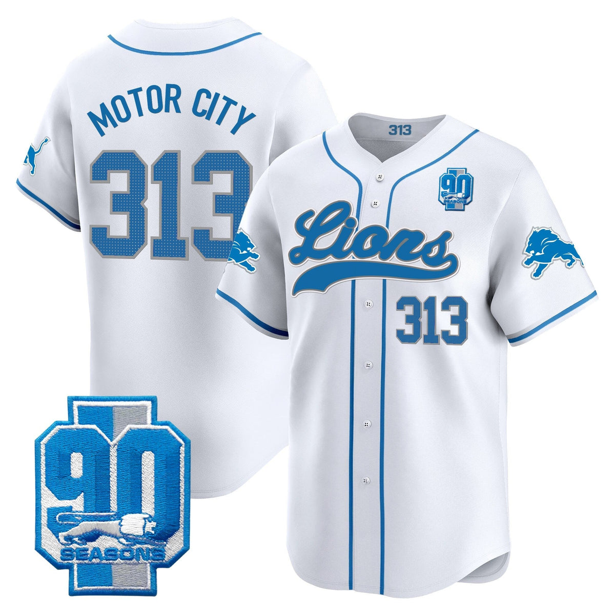 DET 2025 Vapor Baseball Jersey - All Stitched