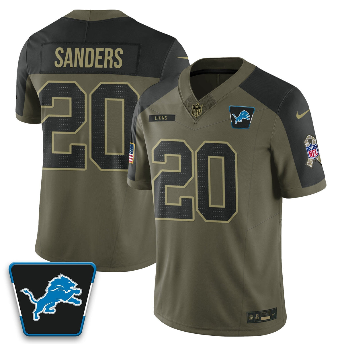 DET 2025 Salute to Service Limited Jersey