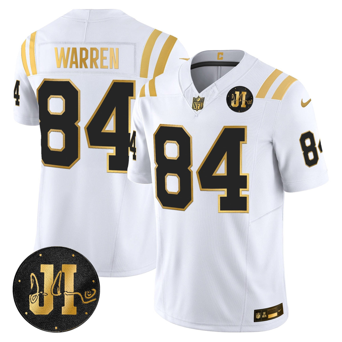 IND 2025 Jim Irsay Patch Gold Vapor Limited Jersey