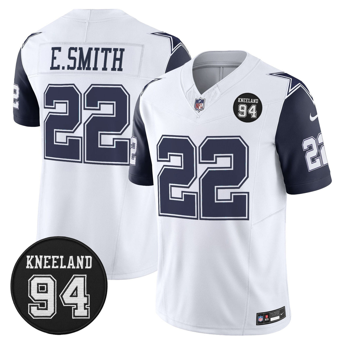 DAL #94 Marshawn Kneeland Memorial Patch Vapor Limited Jersey