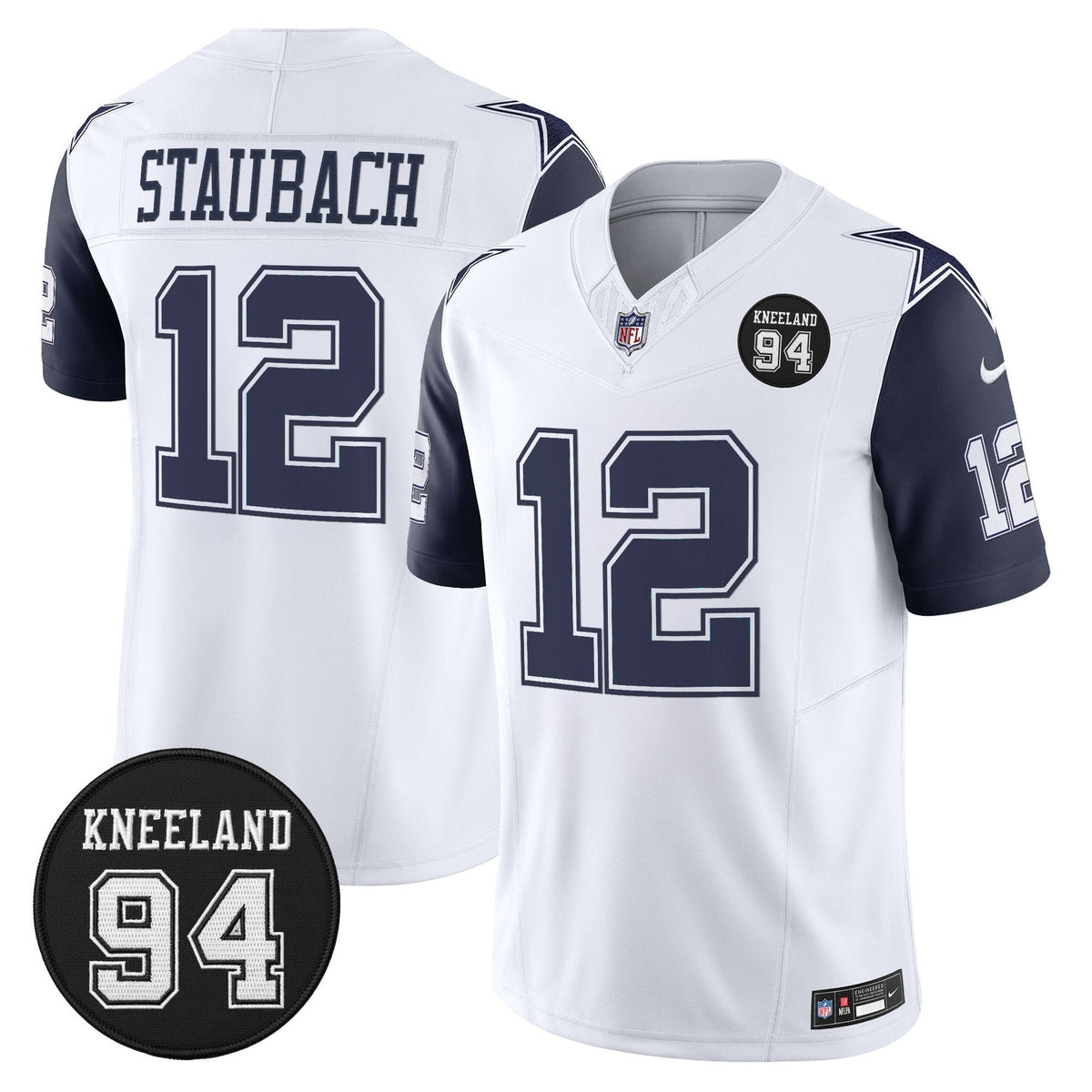 DAL #94 Marshawn Kneeland Memorial Patch Vapor Limited Jersey