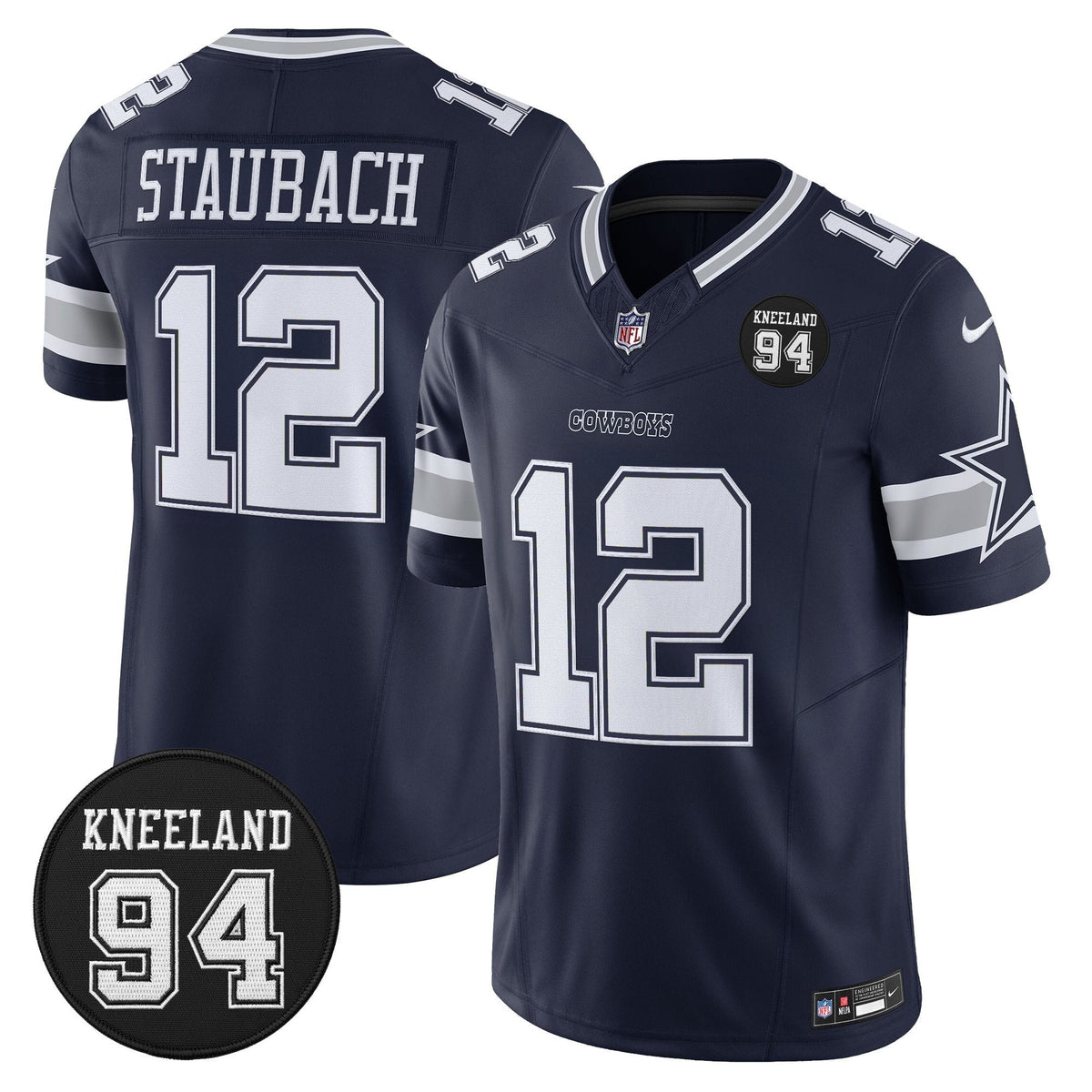 DAL #94 Marshawn Kneeland Memorial Patch Vapor Limited Jersey