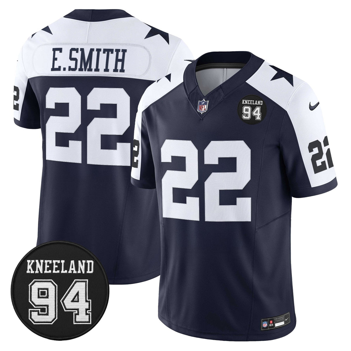 DAL #94 Marshawn Kneeland Memorial Patch Vapor Limited Jersey