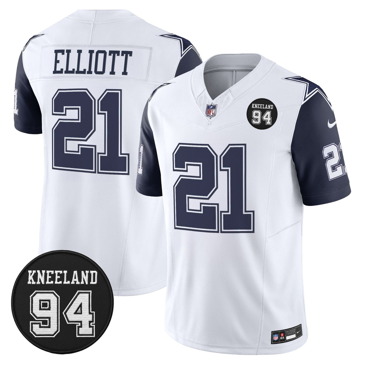 DAL #94 Marshawn Kneeland Memorial Patch Vapor Limited Jersey