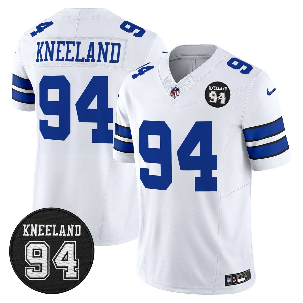 DAL #94 Marshawn Kneeland Memorial Patch Vapor Limited Jersey